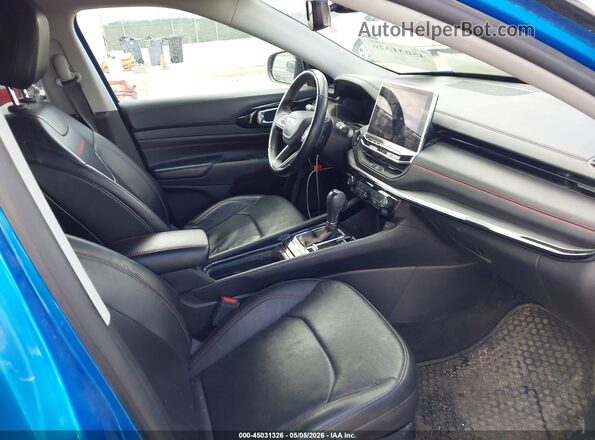 3C4NJDDB6NT132227 2022 JEEP COMPASS Синий Вид салона спереди