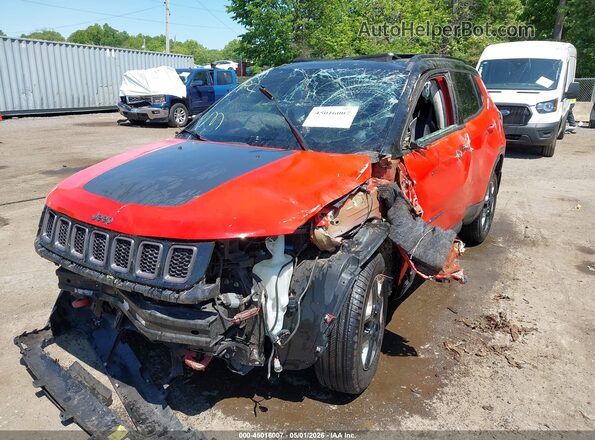 3C4NJDDB7HT657642 2017 JEEP NEW COMPASS Оранжевый Передняя левая четверть