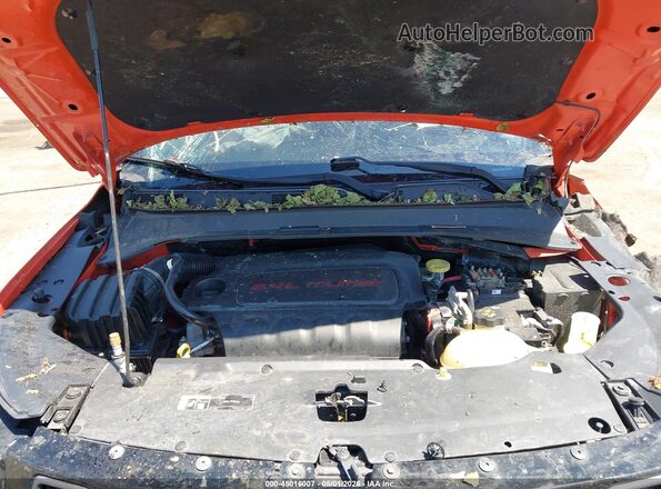 3C4NJDDB7HT657642 2017 JEEP NEW COMPASS Оранжевый Вид сзади