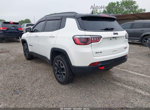 3C4NJDDB7KT759806 2019 JEEP COMPASS White უკანა მარცხენა