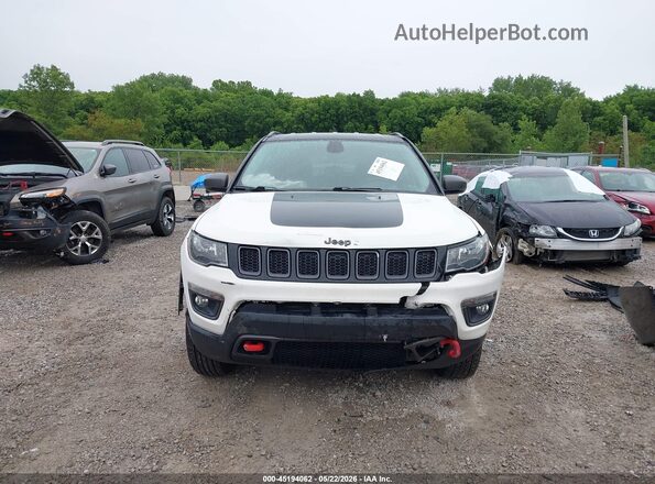 3C4NJDDB7KT759806 2019 JEEP COMPASS White წინა ხედი