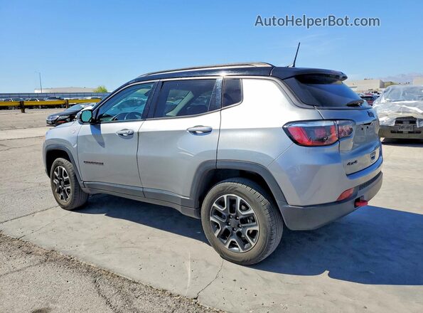 3C4NJDDB7LT162933 2020 JEEP COMPASS Silver უკანა მარცხენა