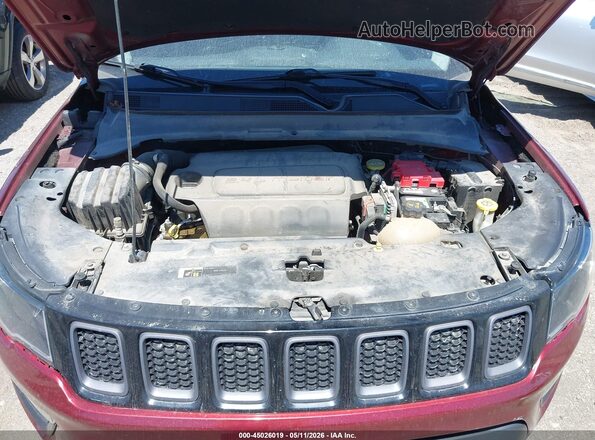 3C4NJDDB7MT519917 2021 JEEP COMPASS Maroon Հետևի տեսք