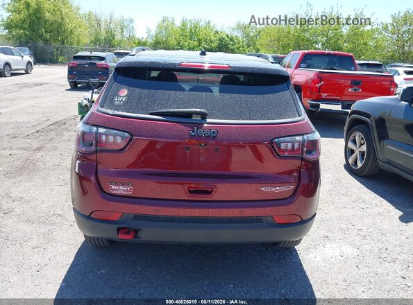 3C4NJDDB7MT519917 2021 JEEP COMPASS Maroon 