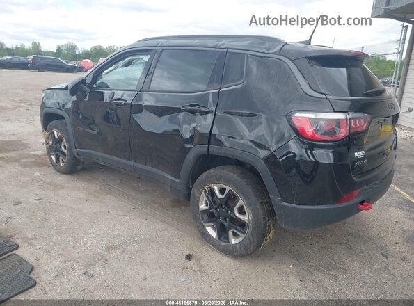 3C4NJDDB8HT671680 2017 JEEP NEW COMPASS Black Rear left