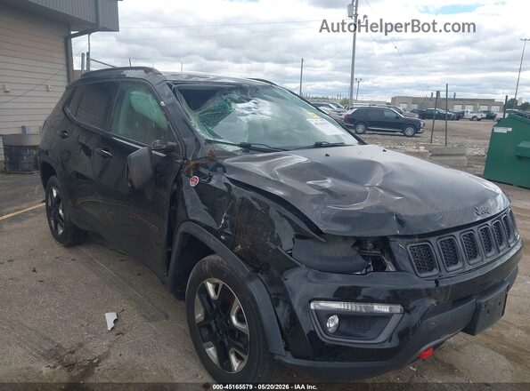 3C4NJDDB8HT671680 2017 JEEP NEW COMPASS Black Front view