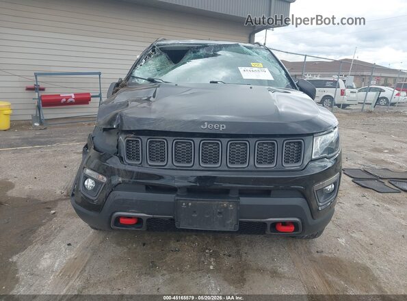 3C4NJDDB8HT671680 2017 JEEP NEW COMPASS Black Instrument cluster view