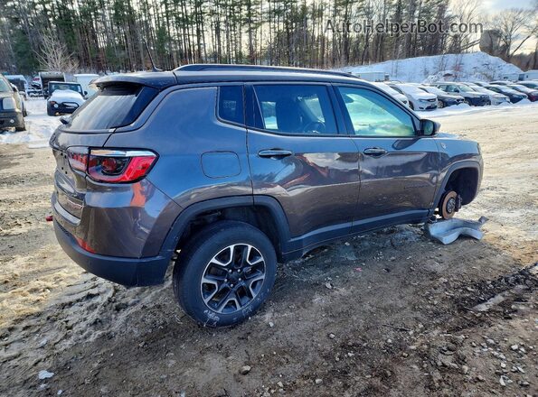 3C4NJDDB8MT551307 2021 JEEP COMPASS Gray Задня права чверть