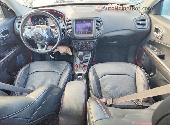 3C4NJDDB8MT551307 2021 JEEP COMPASS Gray Вид панелі приладів