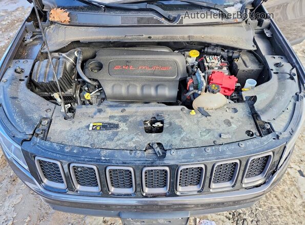 3C4NJDDB8MT551307 2021 JEEP COMPASS Gray Вид задньої частини салону