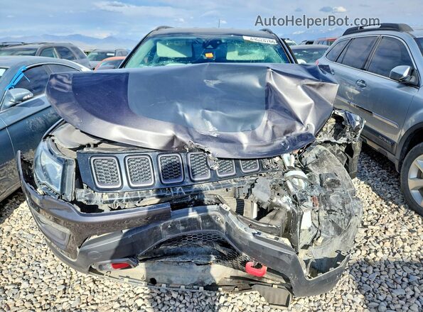 3C4NJDDB8MT590866 2021 JEEP COMPASS Gray Вид спереду