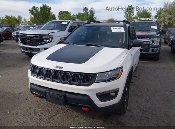 3C4NJDDB9HT616672 2017 JEEP NEW COMPASS White Instrument cluster view
