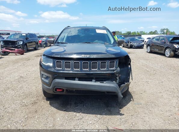 3C4NJDDBXJT281766 2018 JEEP COMPASS Black Vista del cuadro de instrumentos