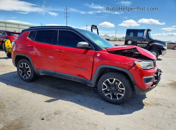 3C4NJDDBXLT184604 2020 JEEP COMPASS Красный Передняя правая четверть
