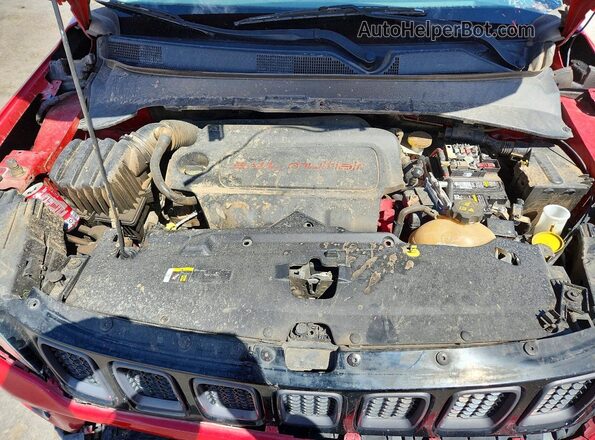 3C4NJDDBXLT184604 2020 JEEP COMPASS Красный Вид подкапотного пространства