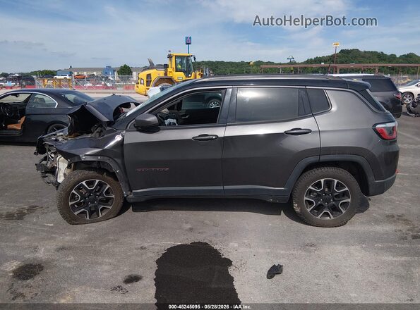 3C4NJDDBXLT227631 2020 JEEP COMPASS Gray სალონის 360-გრადუსიანი ხედი
