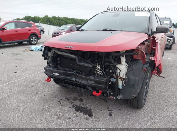3C4NJDDBXLT232733 2020 JEEP COMPASS Red Դիմացի տեսք