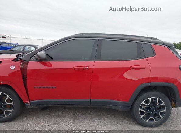 3C4NJDDBXLT232733 2020 JEEP COMPASS Red Սալոնի 360 աստիճան տեսք