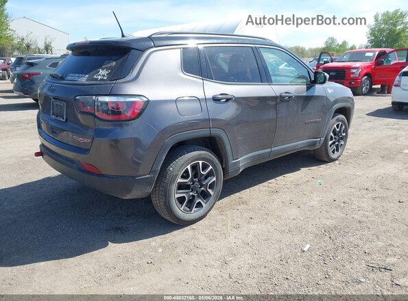 3C4NJDDBXMT599097 2021 JEEP COMPASS Gray Rear right