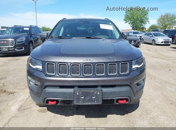 3C4NJDDBXMT599097 2021 JEEP COMPASS Gray Instrument cluster view