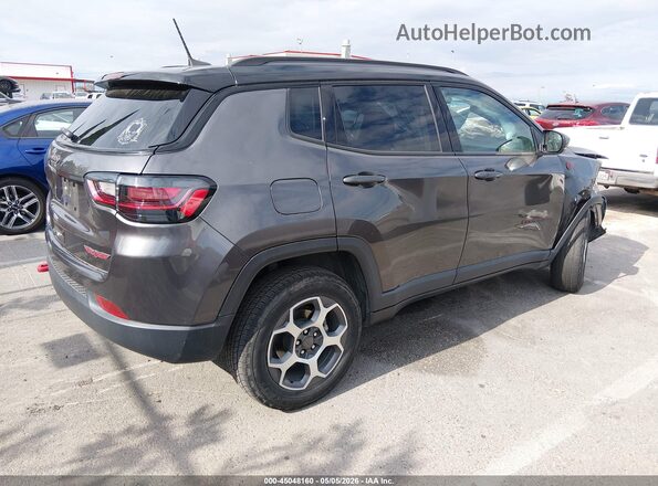 3C4NJDDBXNT201081 2022 JEEP COMPASS Gray Задня права чверть