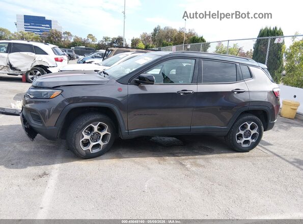 3C4NJDDBXNT201081 2022 JEEP COMPASS Gray Панорамний вид салону 360°