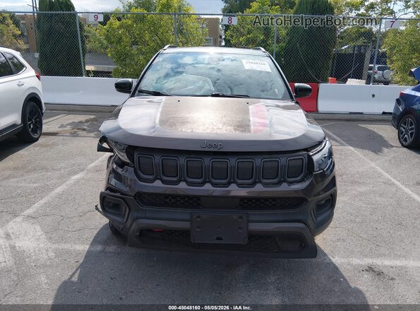 3C4NJDDBXNT201081 2022 JEEP COMPASS Gray Вид щитка приладів