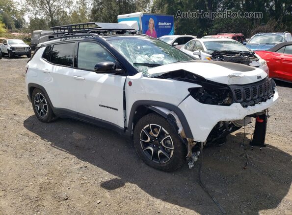 3C4NJDDN4ST551473 2025 JEEP COMPASS White წინა მარჯვენა