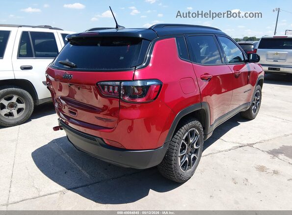 3C4NJDDN5ST581792 2025 JEEP COMPASS Burgundy Հետևի աջ