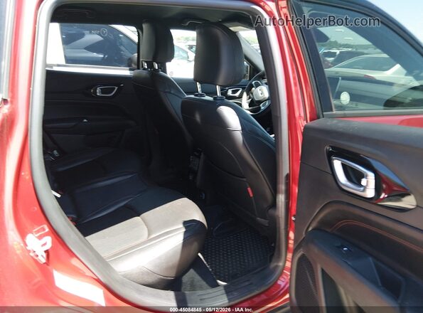 3C4NJDDN5ST581792 2025 JEEP COMPASS Burgundy VIN կոդի պիտակի տեսք