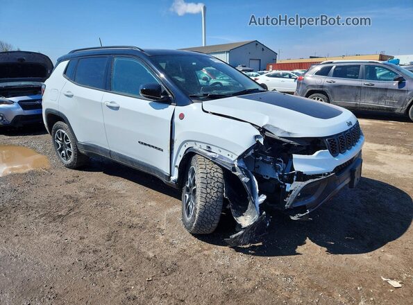 3C4NJDDN7RT158707 2024 JEEP COMPASS White Առջևի աջ