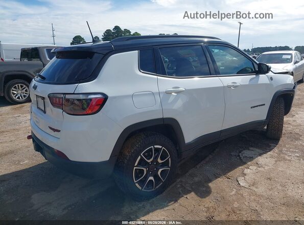 3C4NJDDNXST524200 2025 JEEP COMPASS Белый Задняя правая четверть