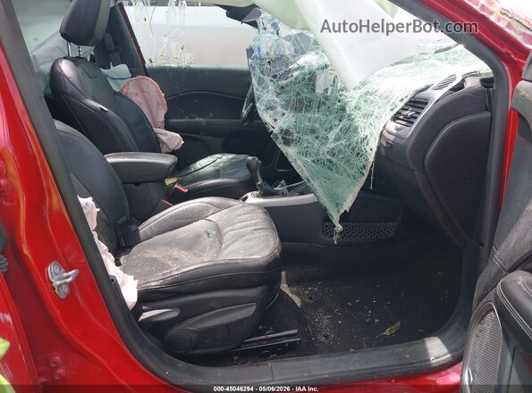 3C4NJDEB0MT526030 2021 JEEP COMPASS Red Front interior view