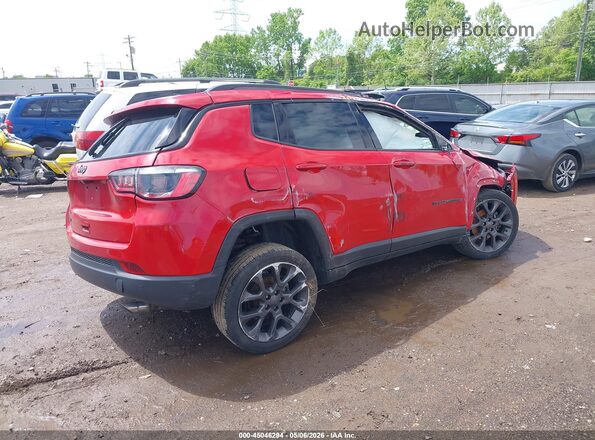 3C4NJDEB0MT526030 2021 JEEP COMPASS Red Rear right