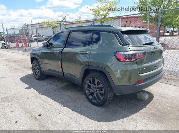 3C4NJDEB5MT525018 2021 JEEP COMPASS Зеленый Задняя левая четверть