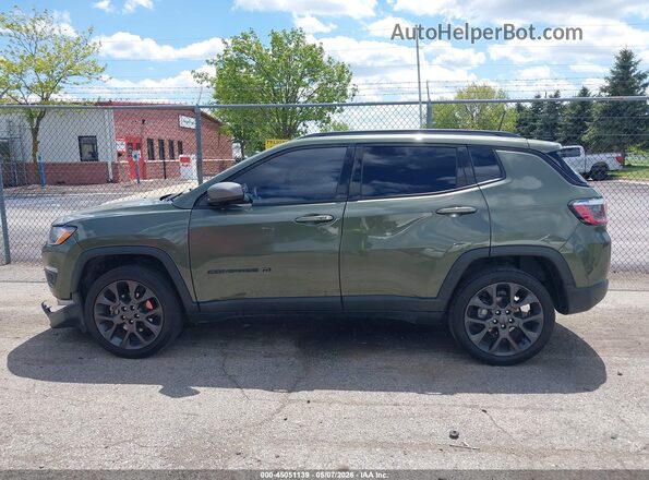 3C4NJDEB5MT525018 2021 JEEP COMPASS Зеленый Панорамный вид салона 360°