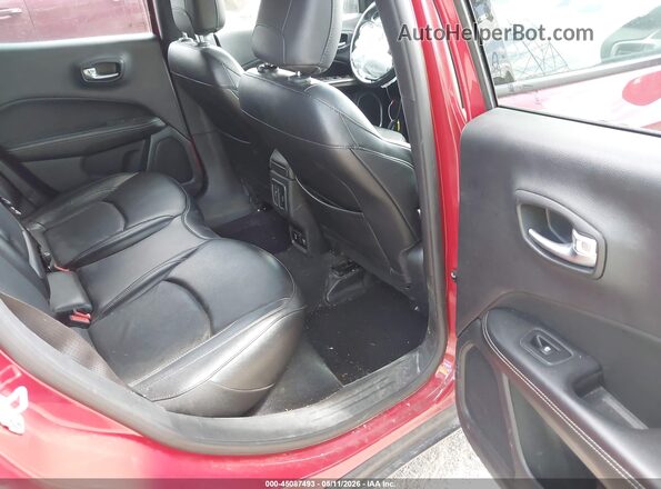 3C4NJDEB6MT537209 2021 JEEP COMPASS Red VIN კოდის სტიკერის ხედი