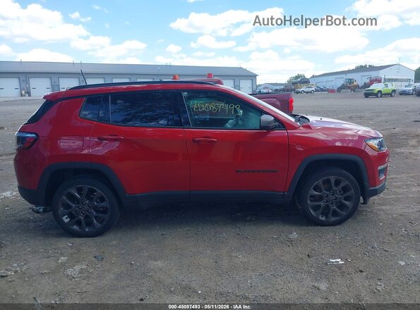 3C4NJDEB6MT537209 2021 JEEP COMPASS Red უკანა სალონის ხედი