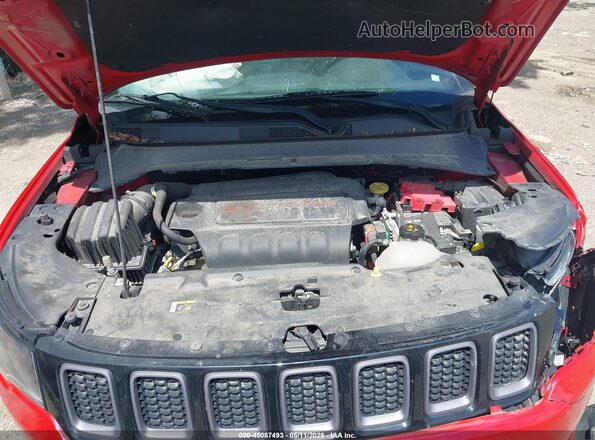 3C4NJDEB6MT537209 2021 JEEP COMPASS Red უკანა ხედი