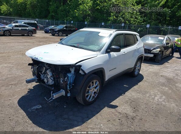 3C4NJDFB0NT180951 2022 JEEP COMPASS White წინა მარცხენა ხედი სამი მეოთხედიდან