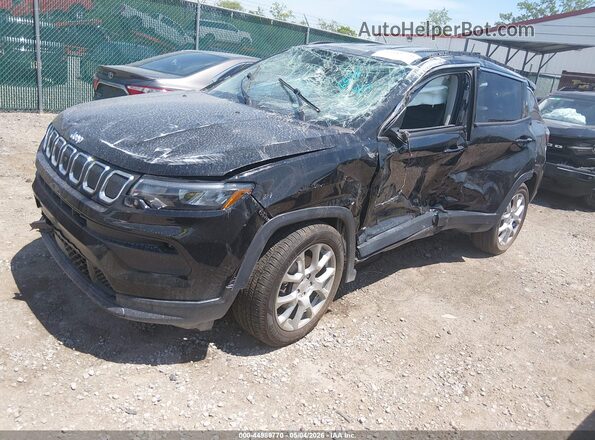 3C4NJDFB0NT186538 2022 JEEP COMPASS Black Przód lewy