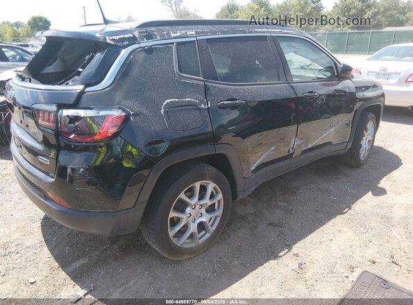 3C4NJDFB0NT186538 2022 JEEP COMPASS Black Tył prawy