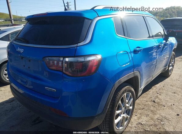 3C4NJDFB8NT109092 2022 JEEP COMPASS Blue უკანა მარჯვენა