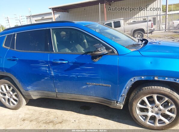 3C4NJDFB8NT109092 2022 JEEP COMPASS Blue სალონის 360-გრადუსიანი ხედი