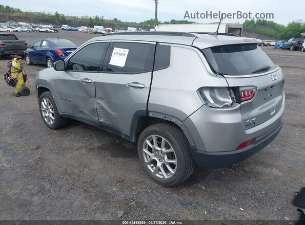 3C4NJDFNXPT501729 2023 JEEP COMPASS Silver Rear left