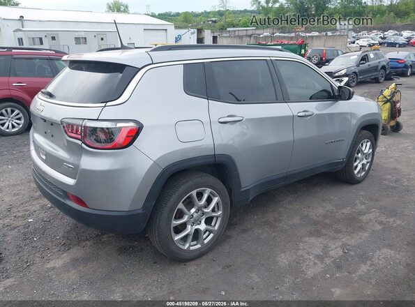 3C4NJDFNXPT501729 2023 JEEP COMPASS Silver Rear right
