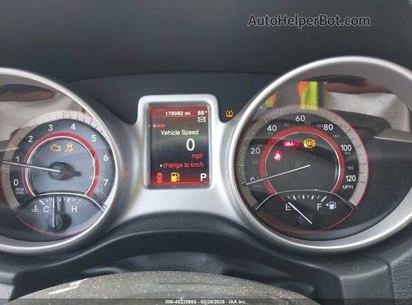 3C4PDCAB0HT602660 2017 DODGE JOURNEY White Հետևի նստատեղերի տեսք