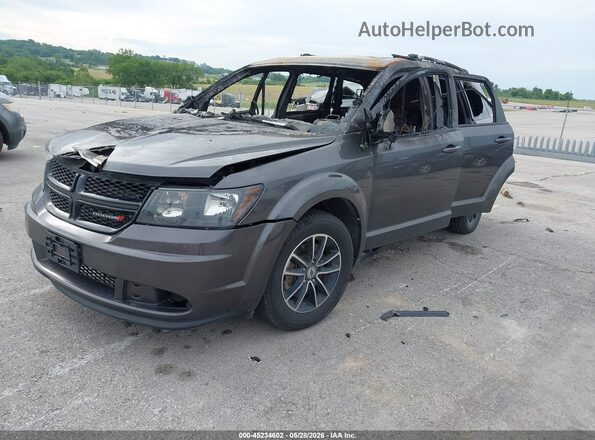 3C4PDCAB0JT497057 2018 DODGE JOURNEY Gray Front left