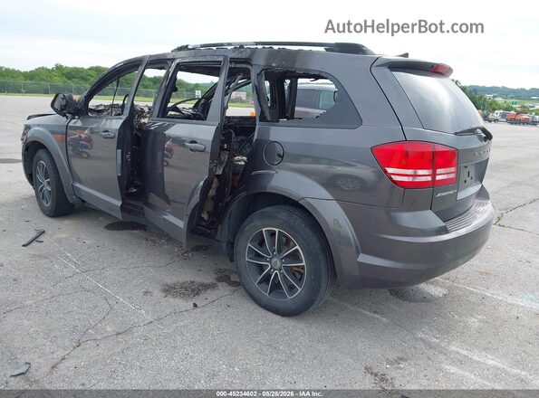 3C4PDCAB0JT497057 2018 DODGE JOURNEY Gray Rear left