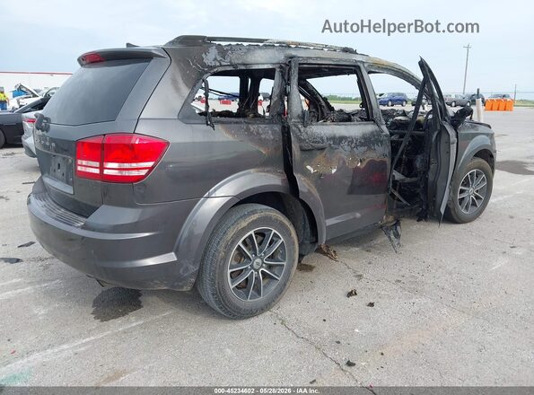 3C4PDCAB0JT497057 2018 DODGE JOURNEY Gray Rear right